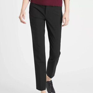 Banana Republic Ryan Fit Wool Dress Pant size 0 Black